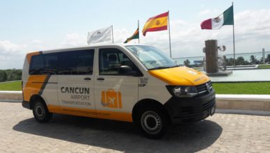 Cancun Airport Transportation Van