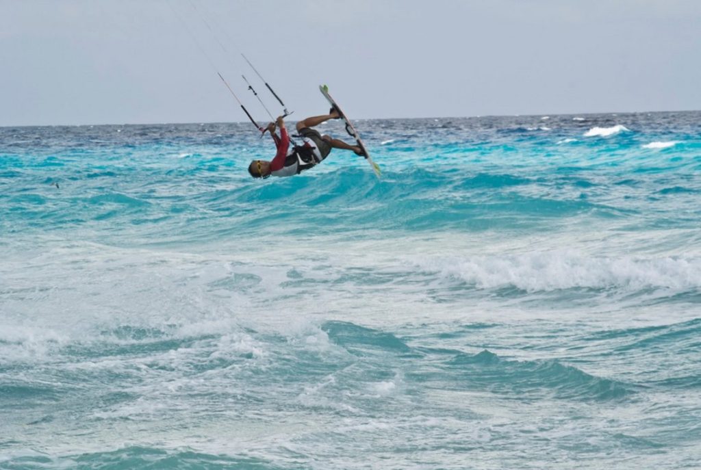 Kiteboarding and Windsurfing