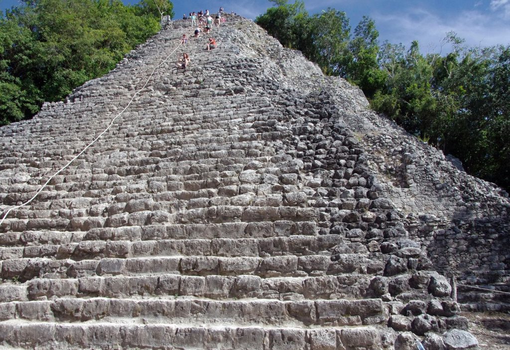 Nohoch Mul at Coba, Mexico