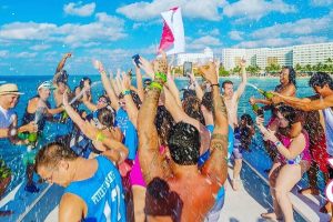 Peak Tourist Season in Cancun