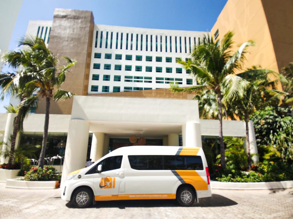 Cancun airport transportation to your hotel