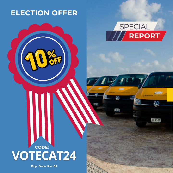 Cancun Airport Transportation election special offer