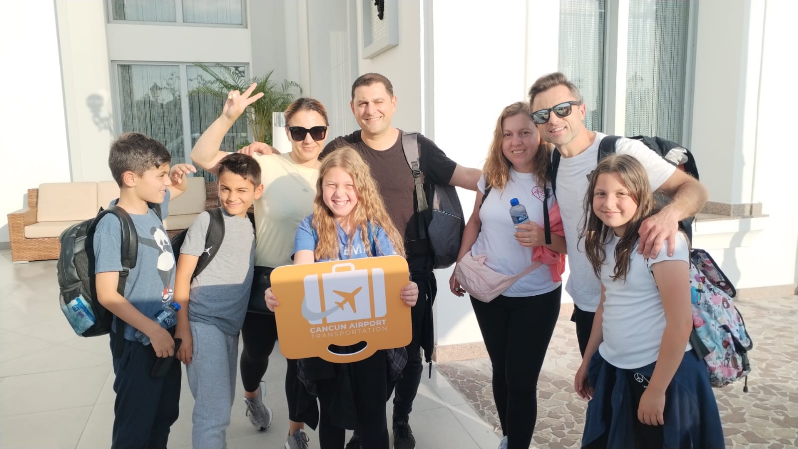 Cancun Airport Transportation family of customers