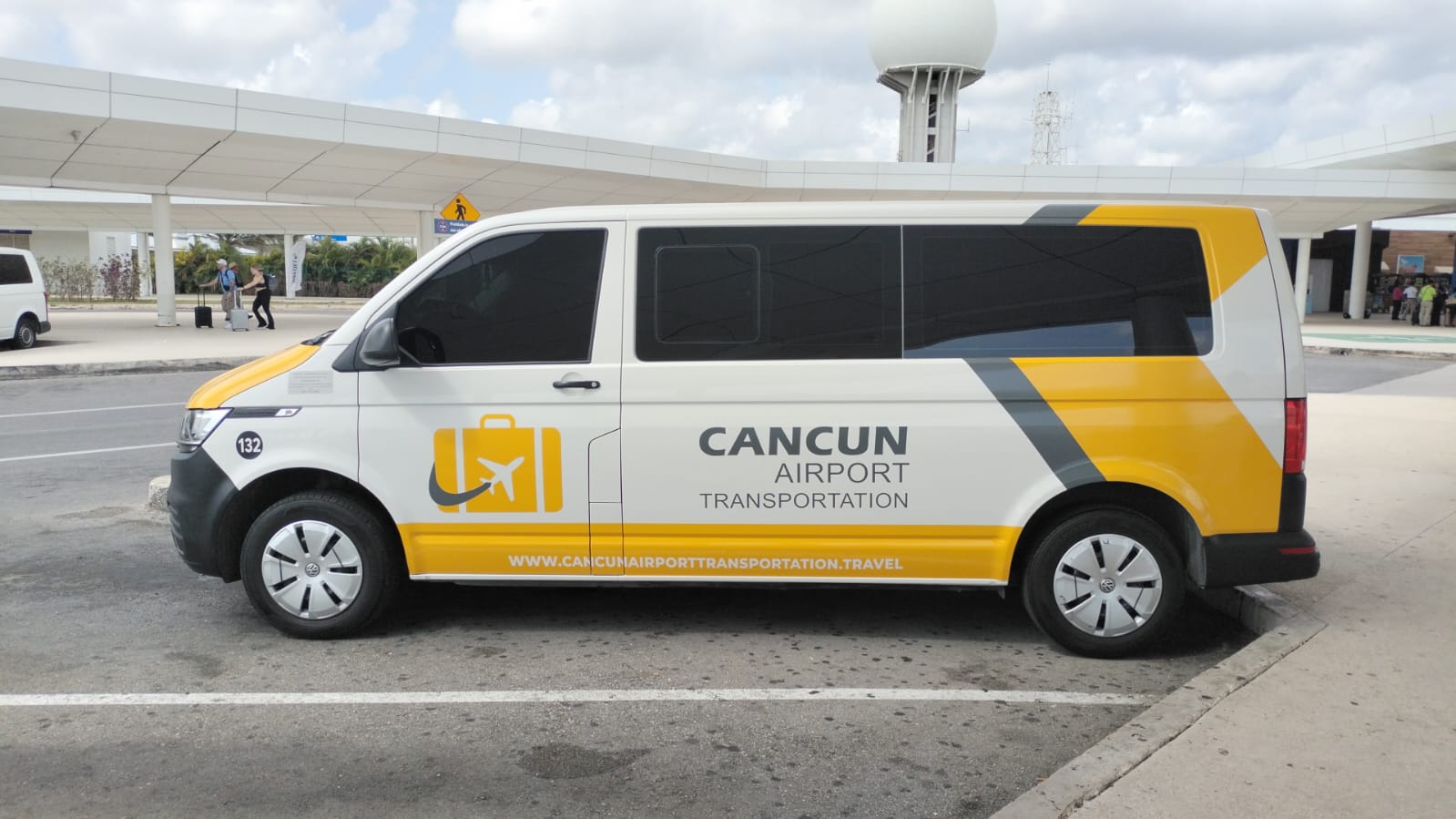 Private Cancun Airport Transportation van to Playa del Carmen