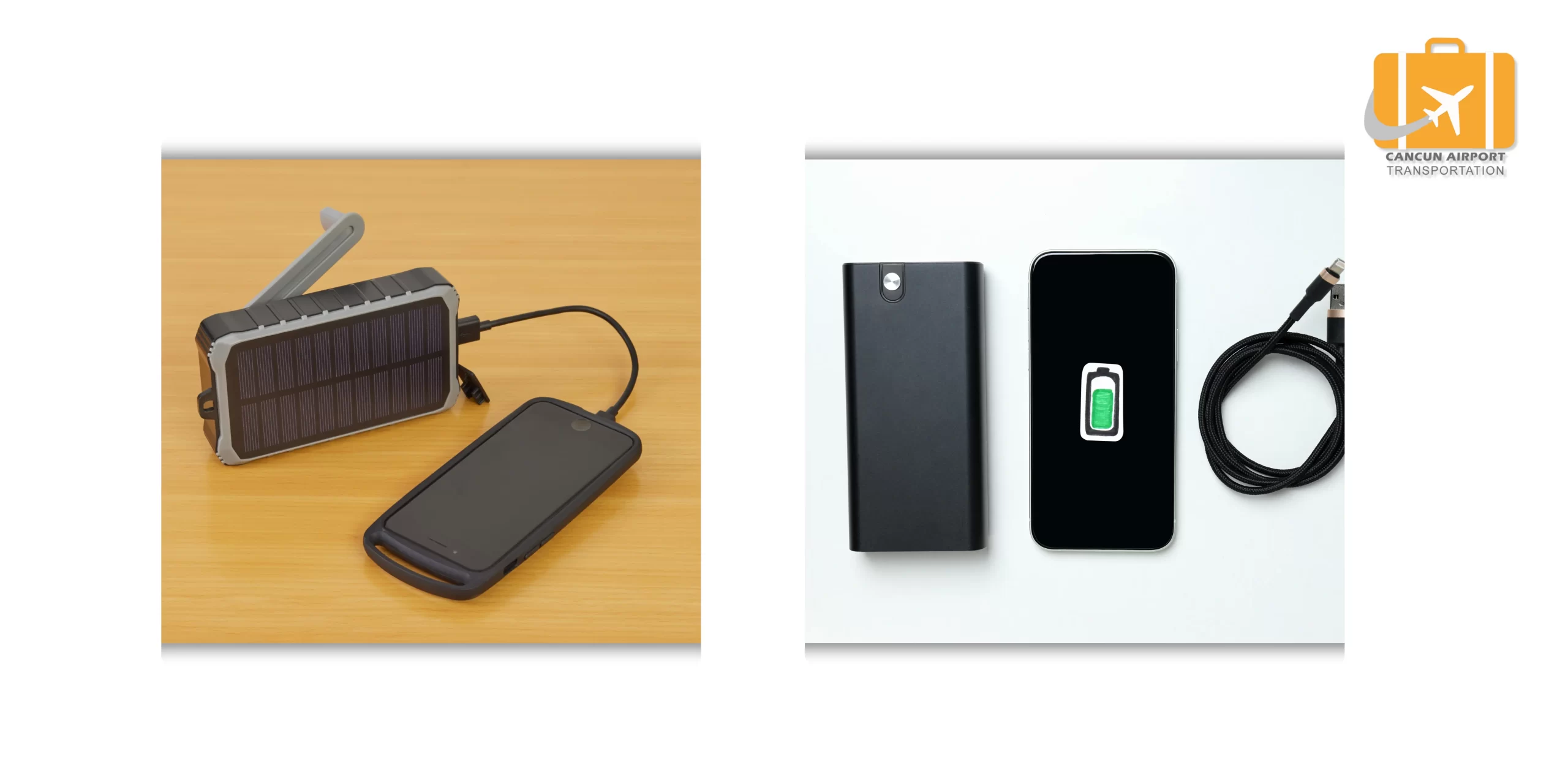 Portable power bank, travel gadgets