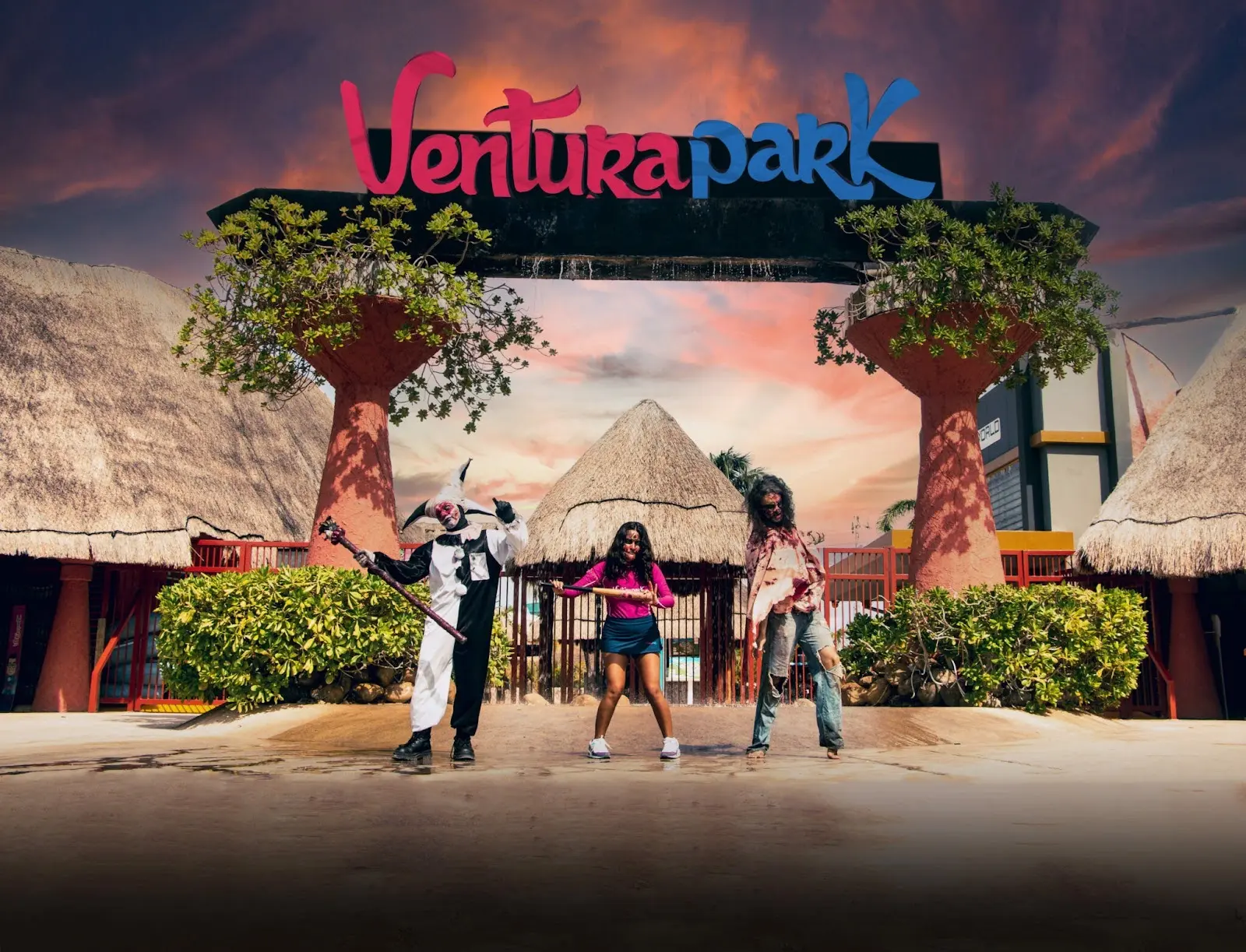 Swim and Scream by Ventura Park Swim and Scream by Ventura Park, special event to celebrate Halloween in Cancun