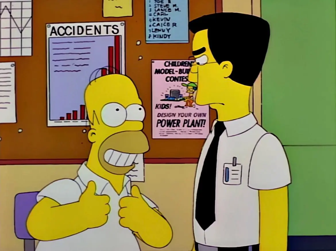 Homer’s Enemy, episode of The Simpsons