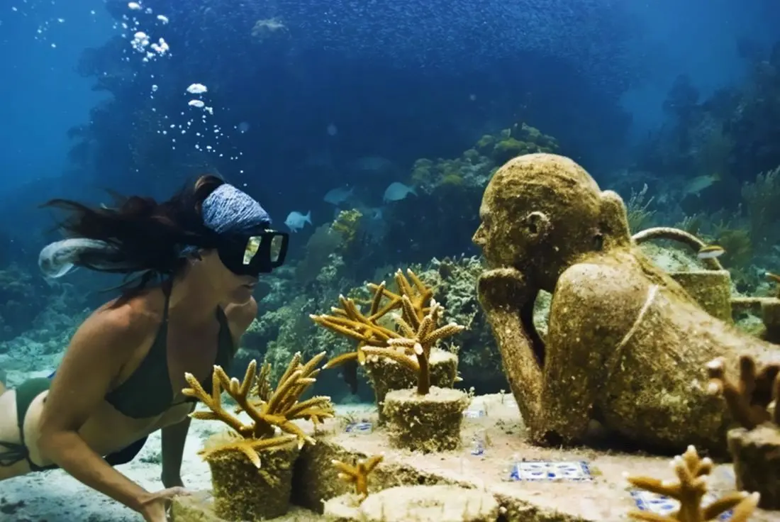 Underwater Museum of Art in Isla Mujeres