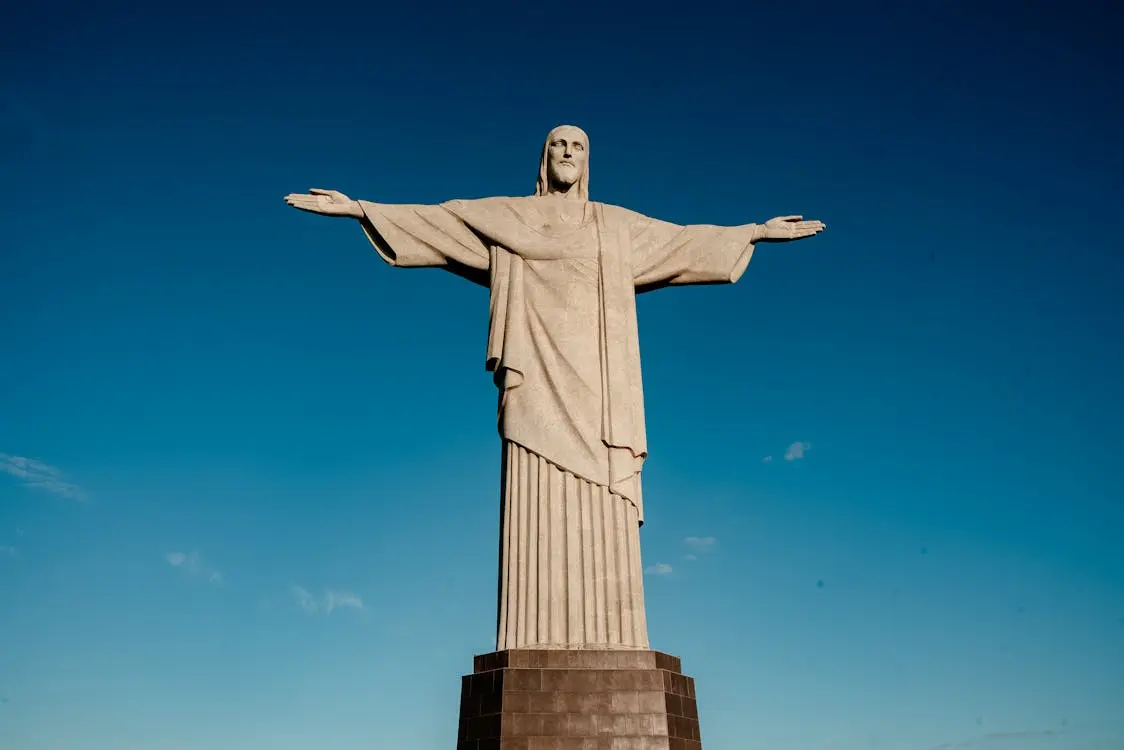 The Christ the Redeemer statue The Christ the Redeemer statue in Rio de Janeiro, Brazil